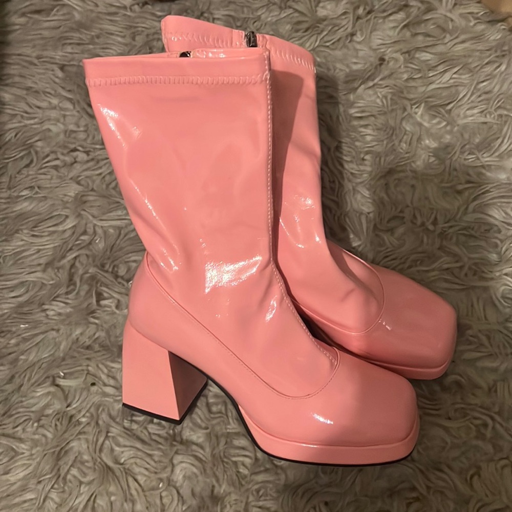 Pink Boots